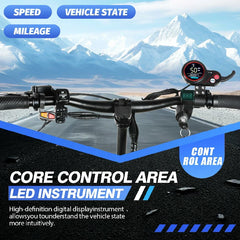 T11PLUS Dual 3000W Electric Scooter - 50mph, 55mi Range, Off-Road Tires