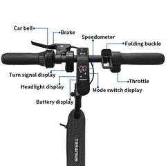Teraysun 500W Folding E-Scooter - 22MPH, App Control & Long Range