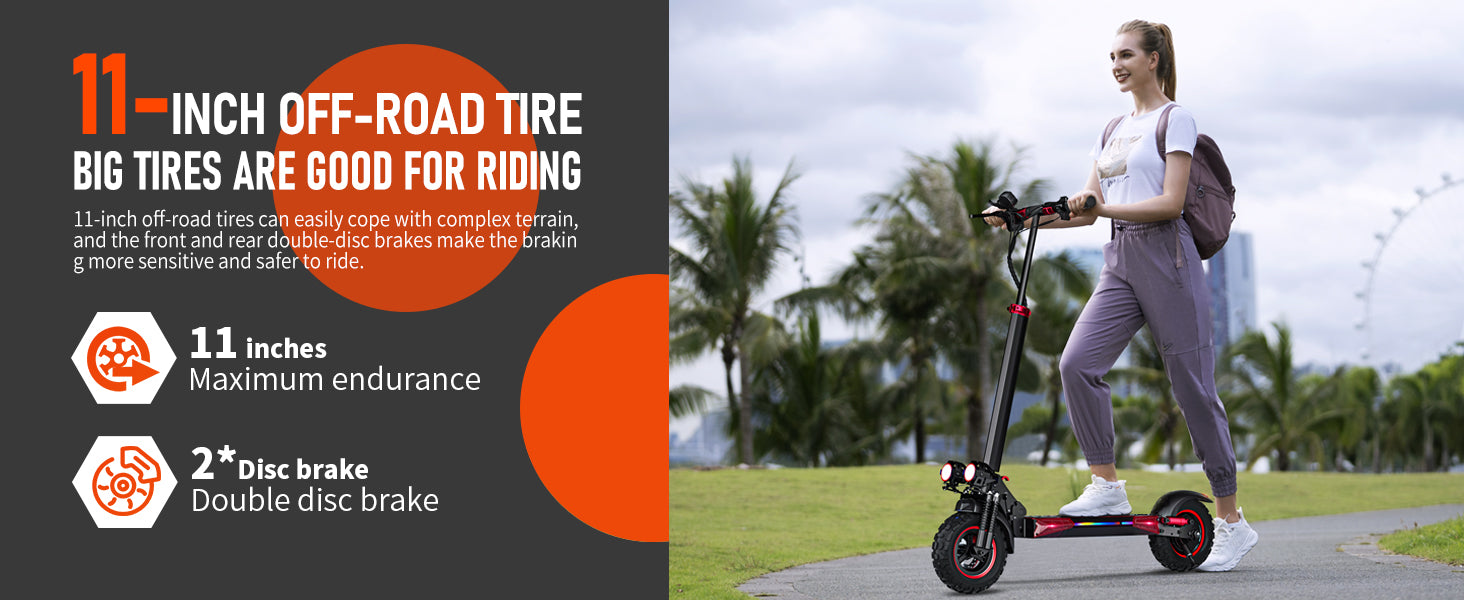 Teraysun High-Performance Portable Electric Scooter-35MPH Top Speed & 37-Mile Range | 1200W Power